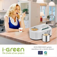 photo gelato pro 1700 up i-green - white - up to 1kg of ice cream in 15-20 minutes 7